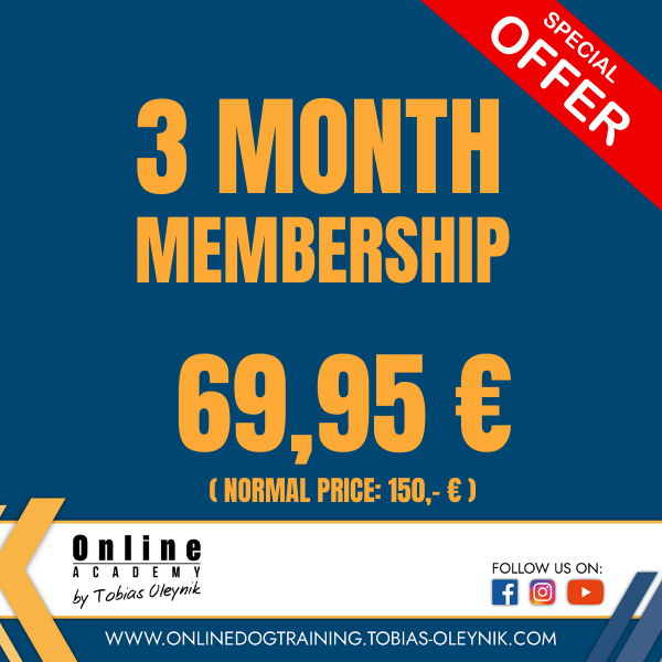 3 Month Membership for 69,95 €
